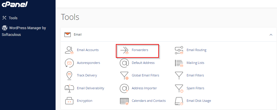 Email Forwarder – cPanel
