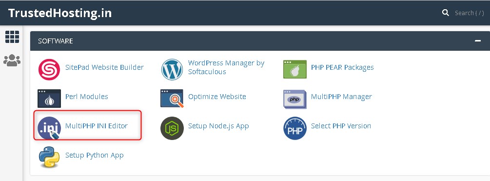 Overview – Cpanel