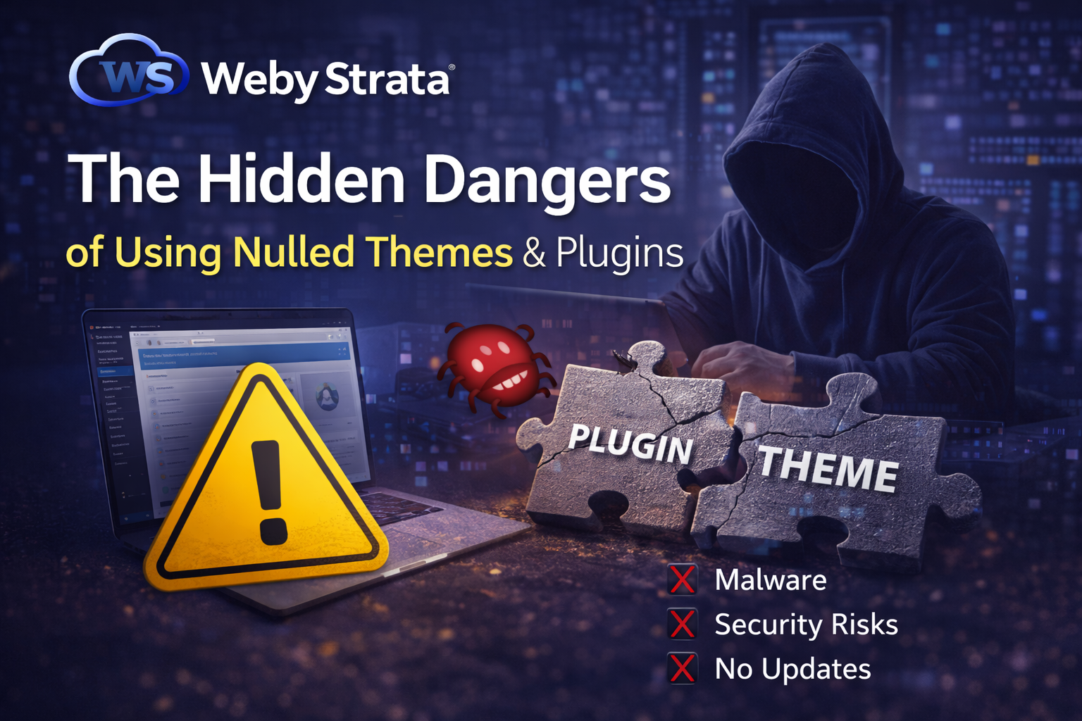 The Hidden Dangers of Using Nulled Themes & Plugins The Hidden Dangers of Using Nulled Themes & Plugins