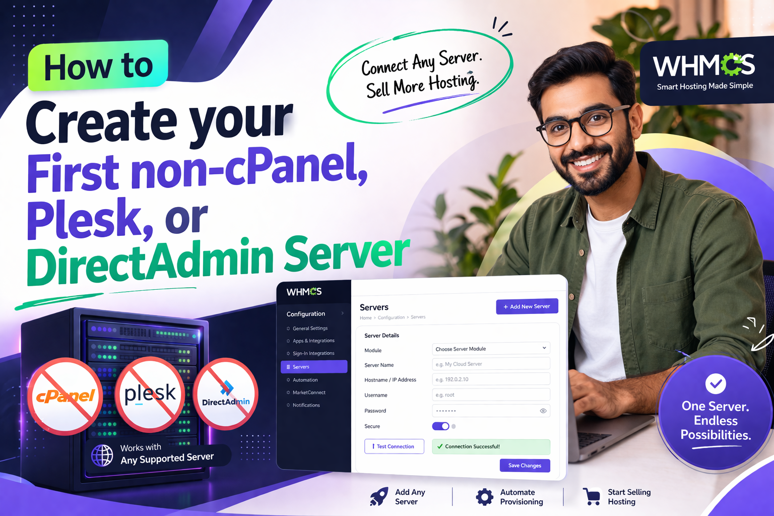 How to Create your First non-cPanel, Plesk, or DirectAdmin Server How to Create your First non-cPanel, Plesk, or DirectAdmin Server