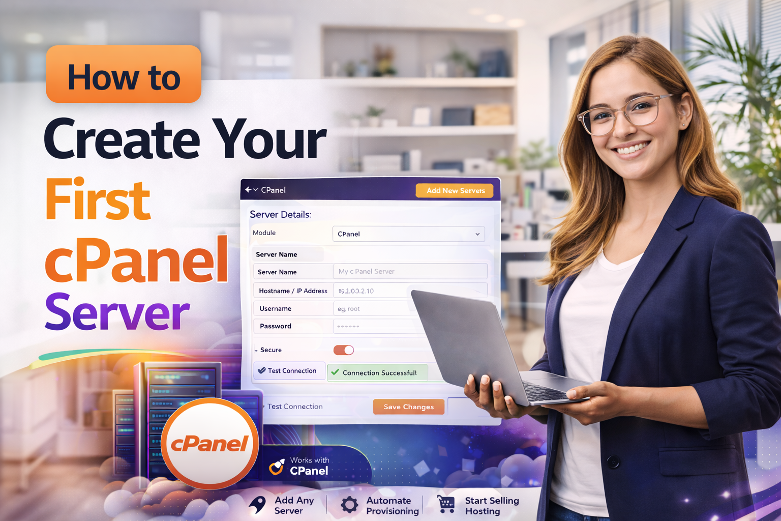 How to Create Your First cPanel Server How to Create Your First cPanel Server