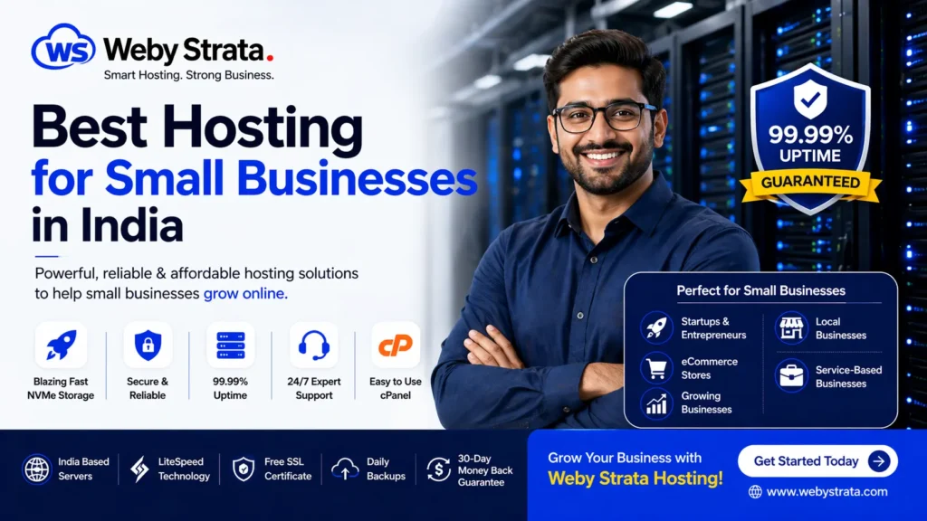 Best Hosting for Small Businesses in India