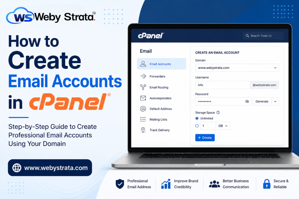 How to Create Email Accounts in cPanel