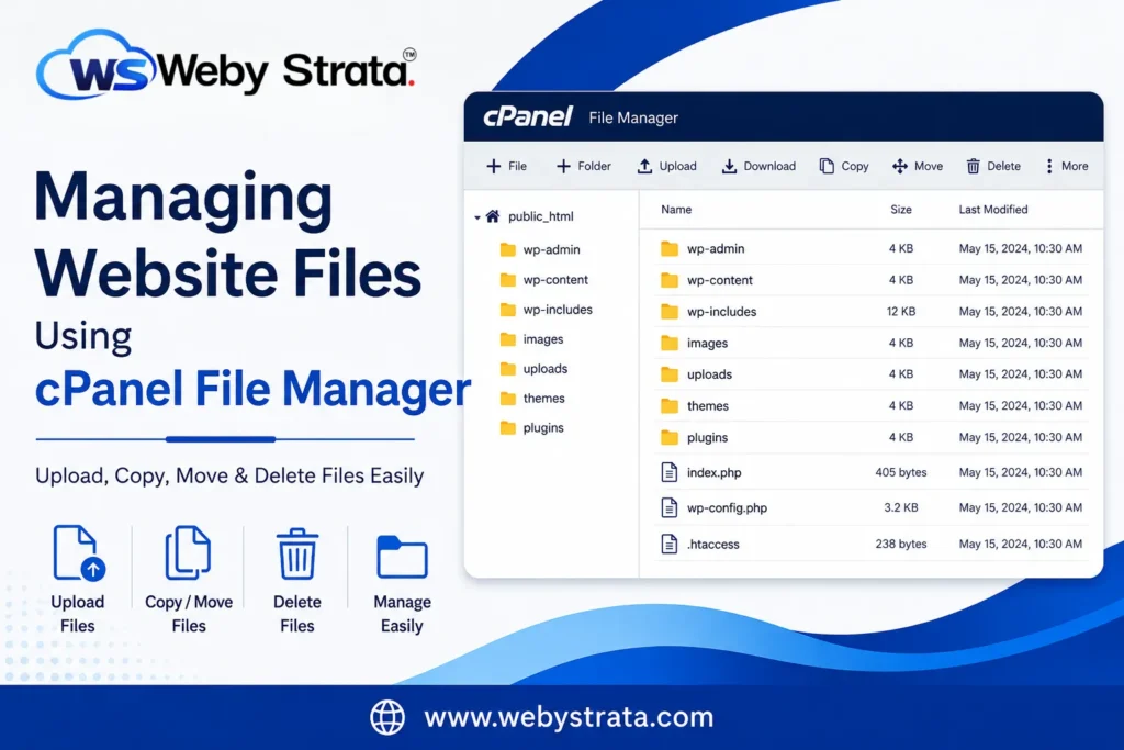 How to Access cPanel File Manager and Manage Files