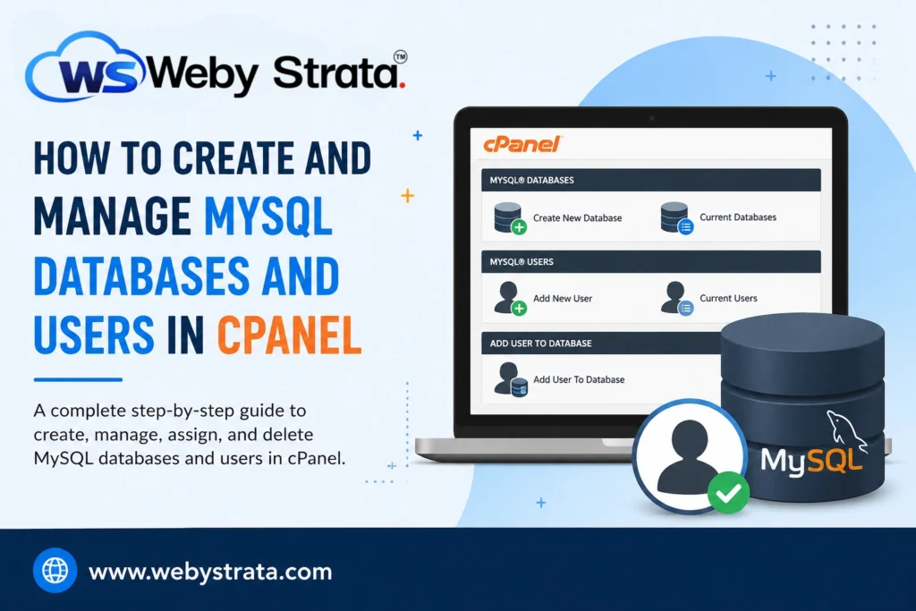 How to Create and Manage MySQL Databases and Users in cPanel