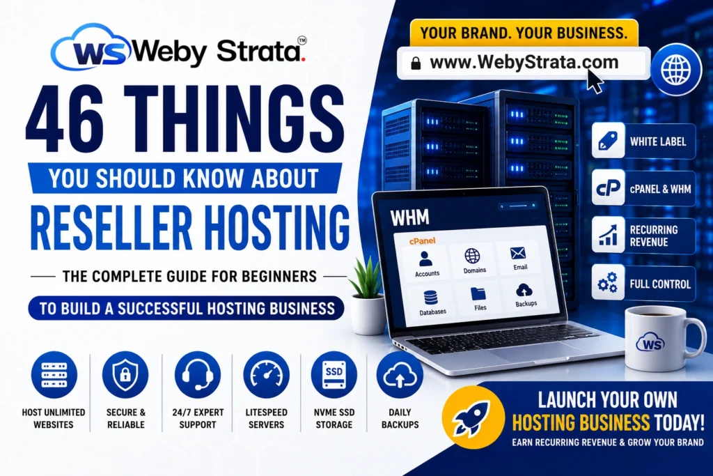 46 Essential Things You Should Know About Reseller Hosting in 2026