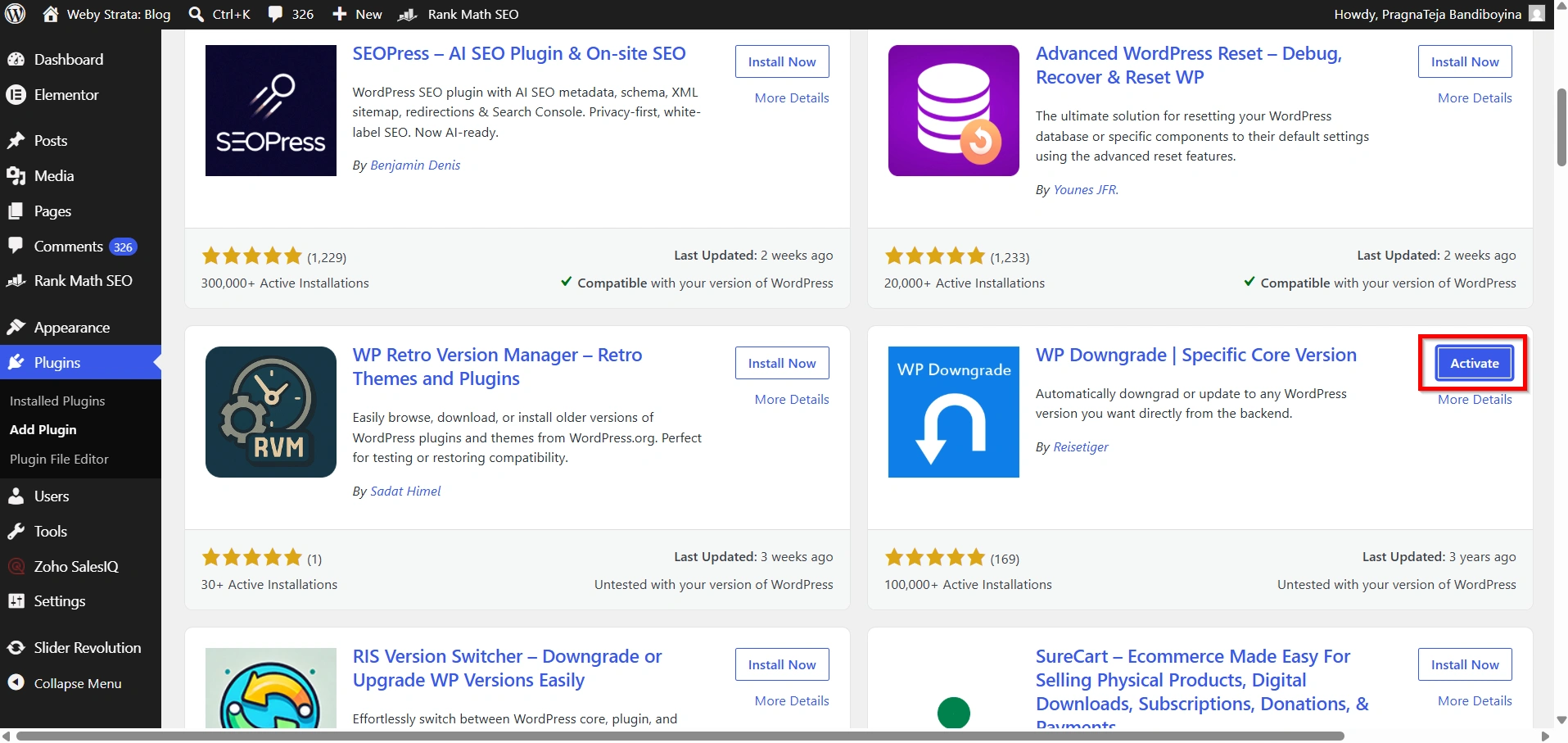 earn-to-downgrade-your-wordpress-version