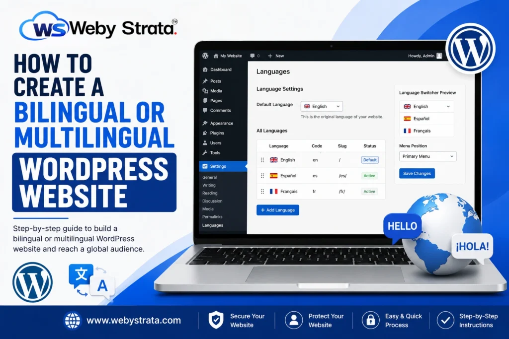 How to Create a Bilingual or Multilingual WordPress Website