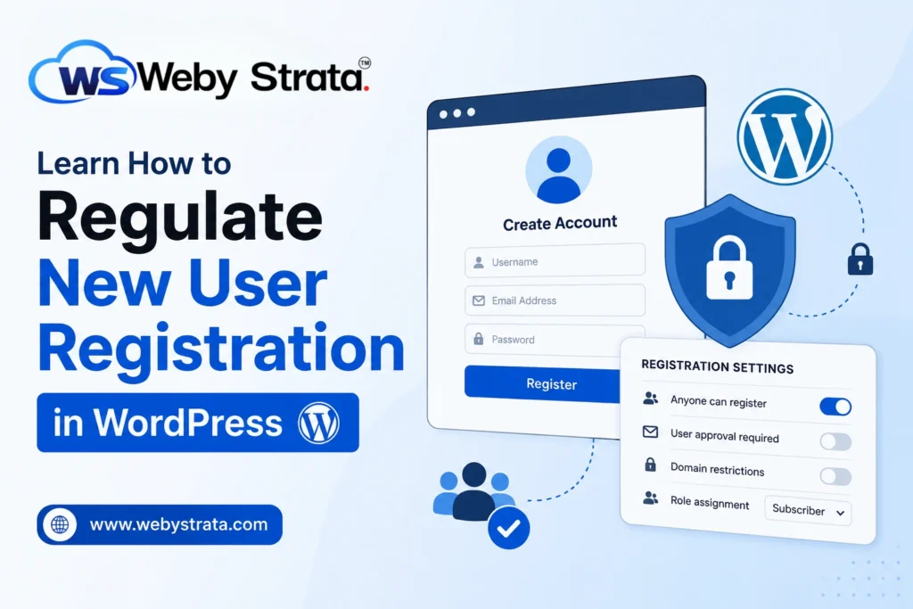 Learn How to Regulate New User Registration in WordPress
