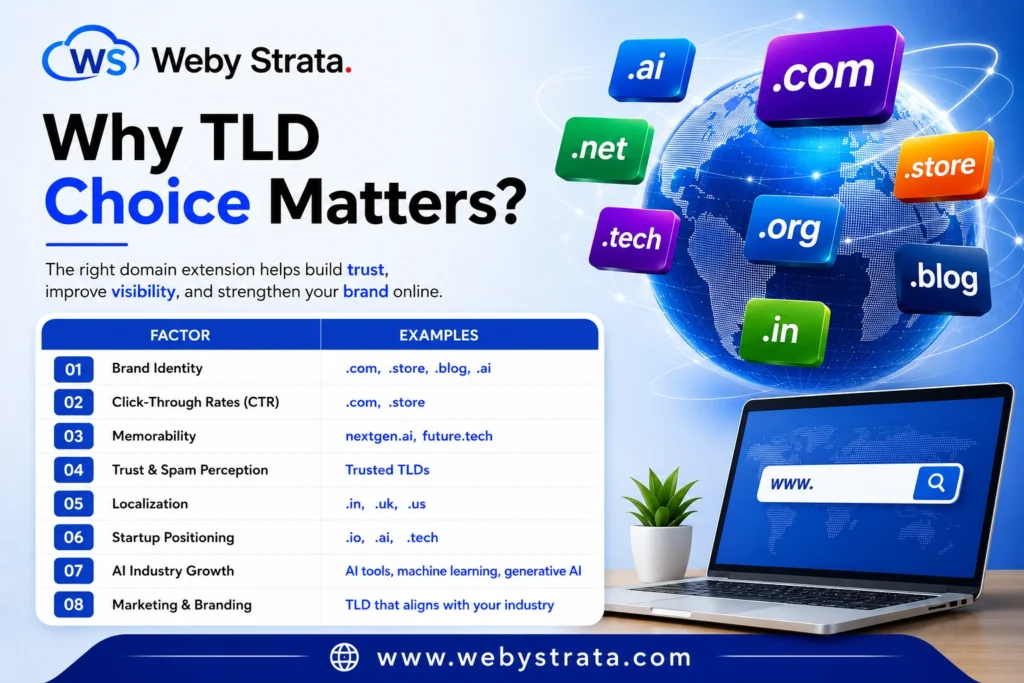 Best TLD Options in 2026: How to Choose the Right Domain Extension