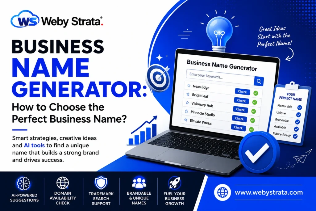 Business Name Generator: How to Choose the Perfect Business Name