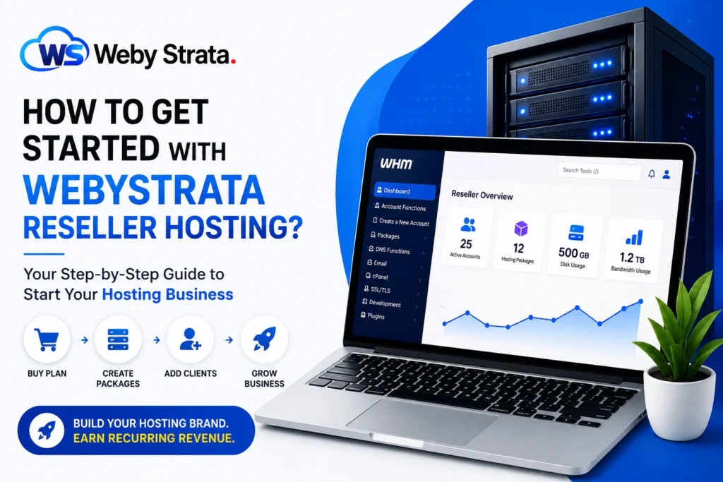 How to Get Started with WebyStrata Reseller Hosting