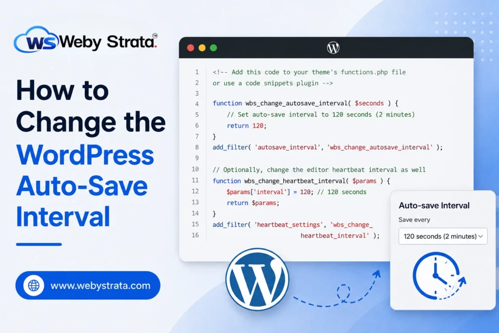 How to Change the WordPress Auto-Save Interval