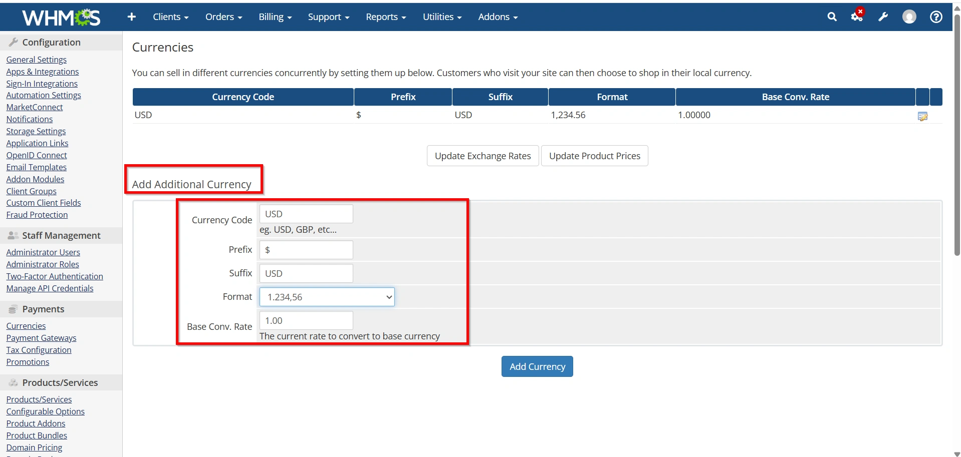 how-to-configure-currency-settings-in-whmcs