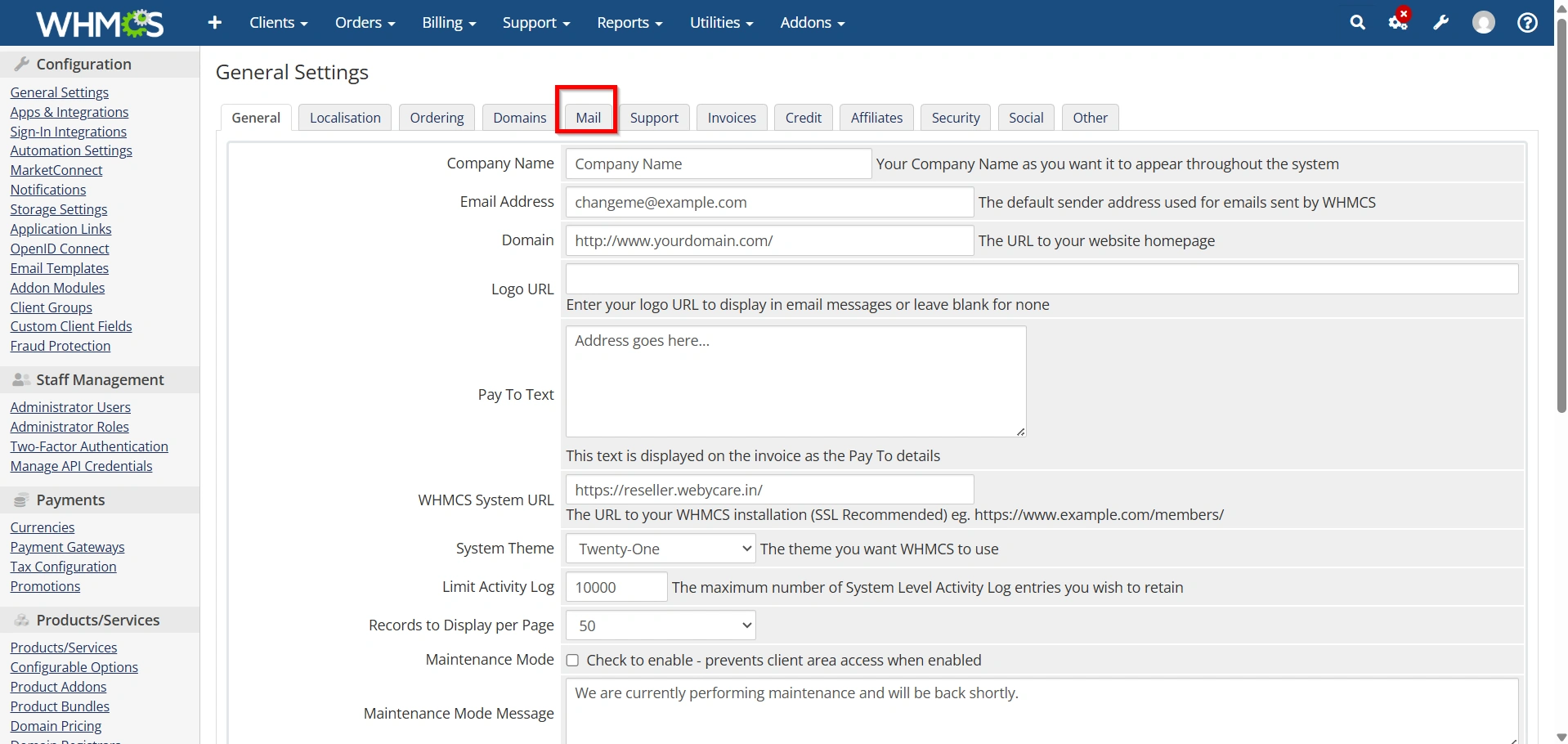 how-to-configure-whmcs-general-settings