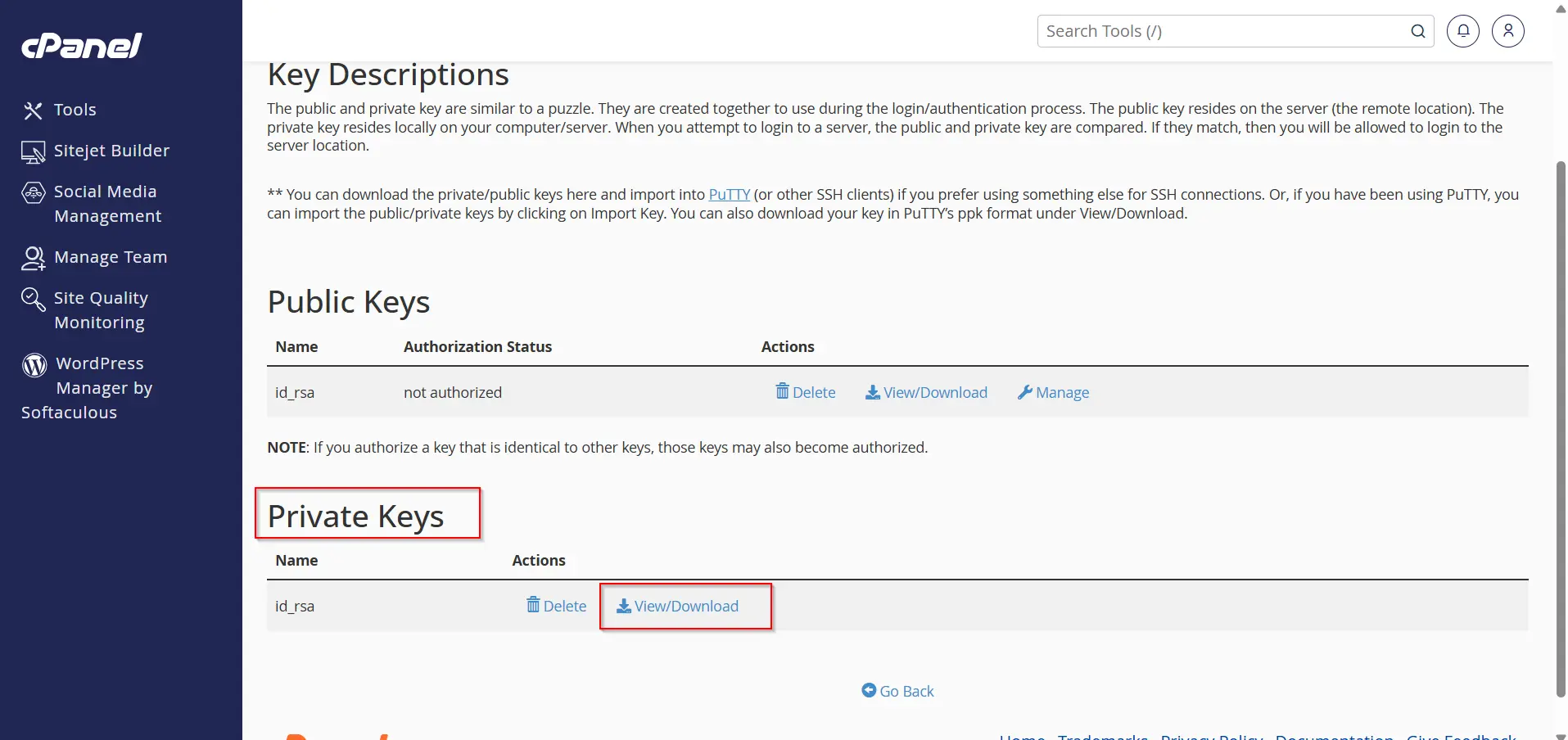 how-to-configure-ssh-using-cpanel