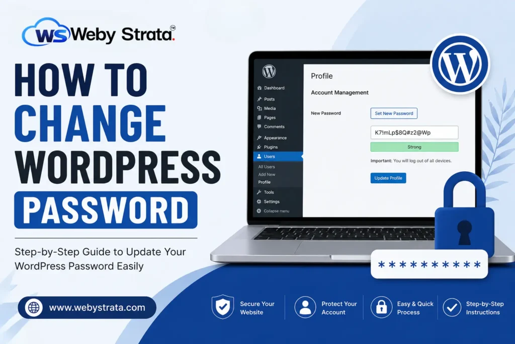 How to Change the WordPress Password