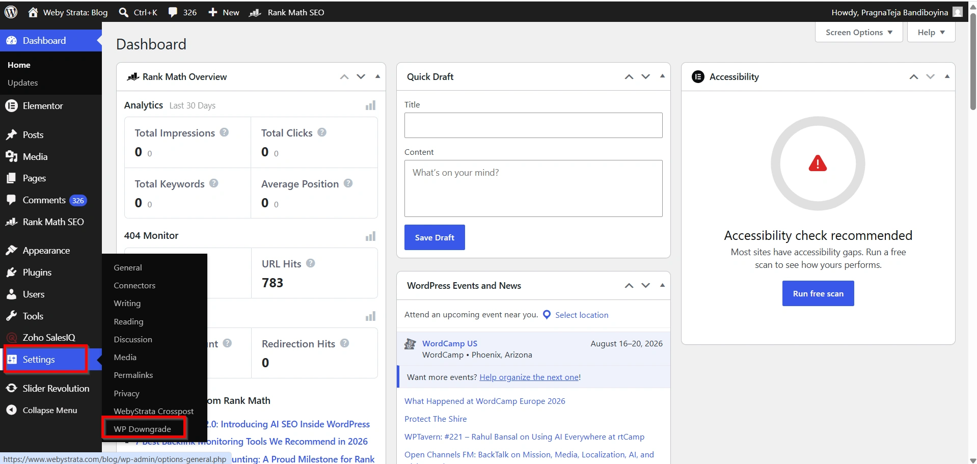 earn-to-downgrade-your-wordpress-version
