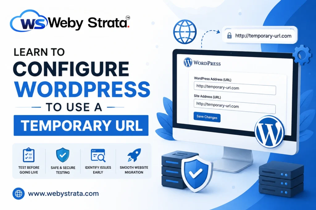 Learn to Configure WordPress to Use a Temporary URL