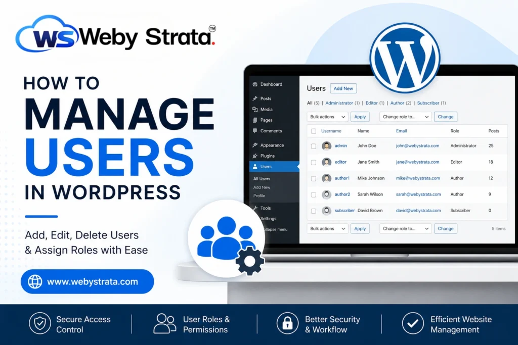 How to Manage Users in WordPress