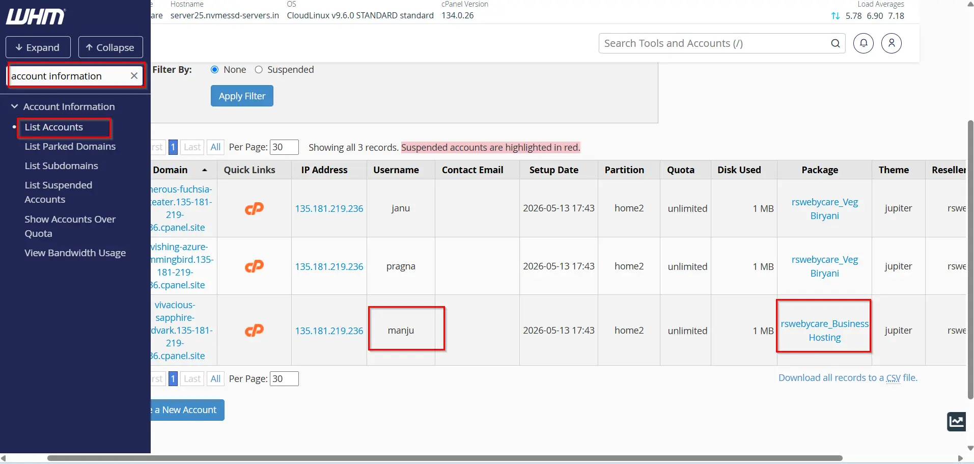 how-to-upgrade-or-downgrade-an-account-in-whm