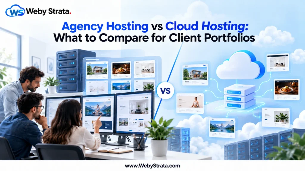Agency Hosting vs Cloud Hosting: What to Compare for Client Portfolios