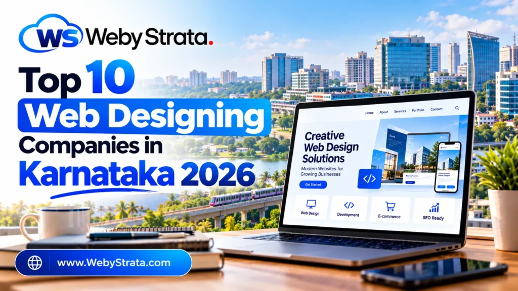 Top 10 Web Designing Companies in Karnataka 2026 – Best Website Design & Development Agencies