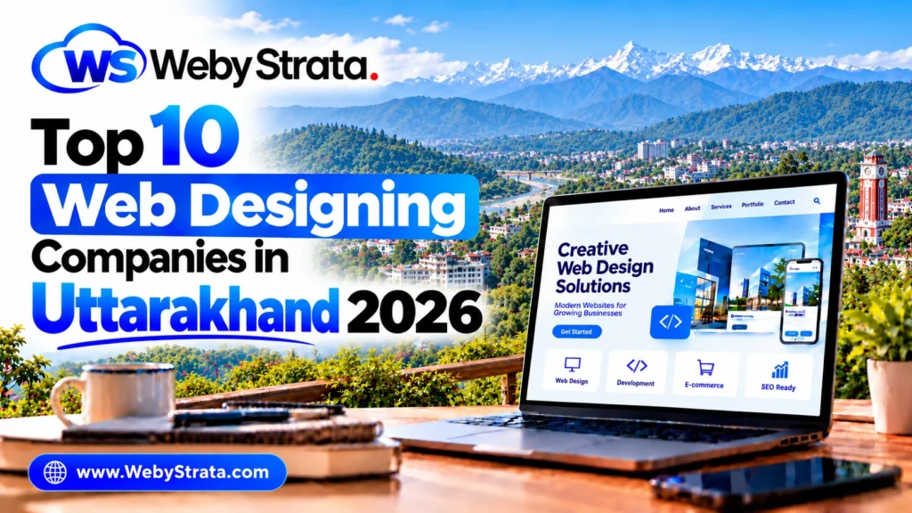 Top 10 Web Designing Companies in Uttarakhand 2026