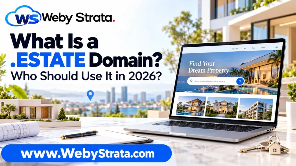 What Is a .ESTATE Domain? Who Should Use It in 2026?