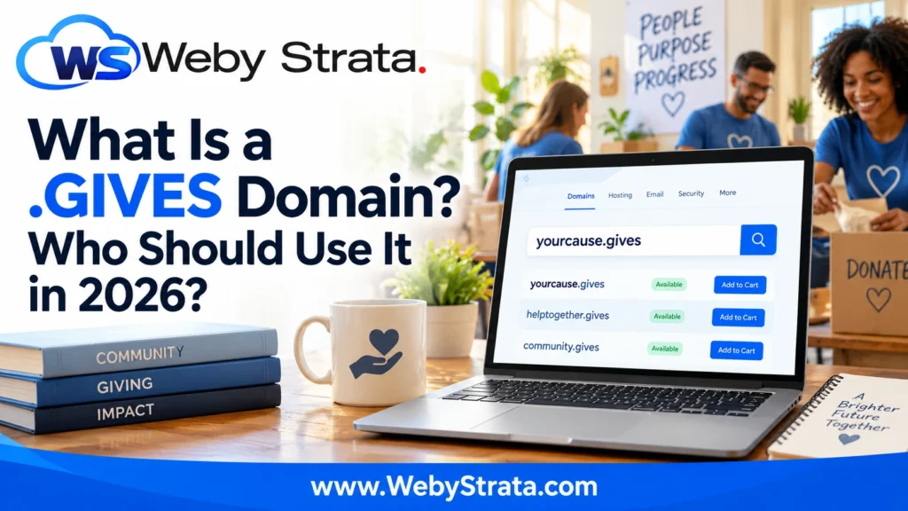 What Is a .GIVES Domain? Who Should Use It in 2026?