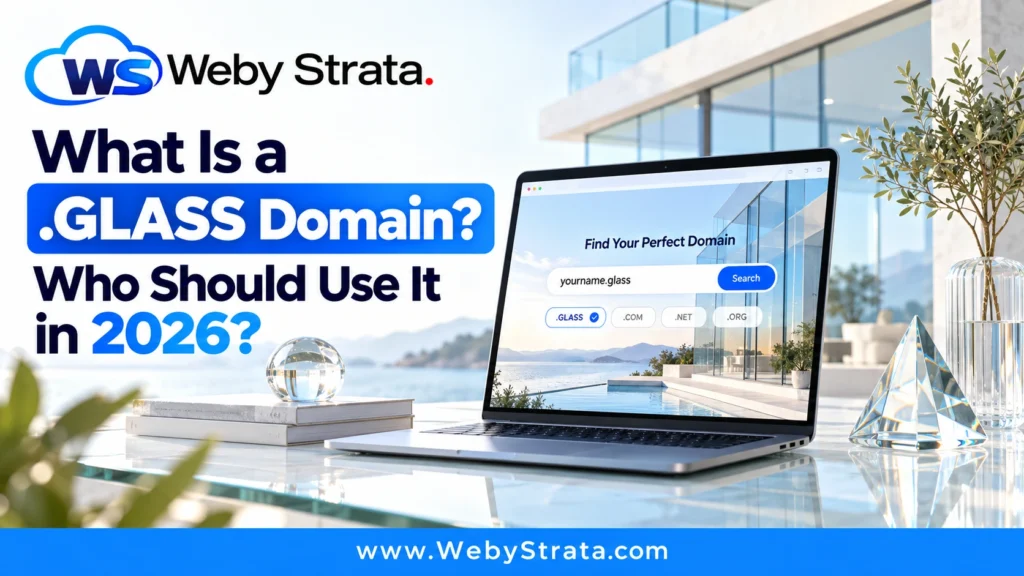 What Is a .GLASS Domain? Who Should Use It in 2026?