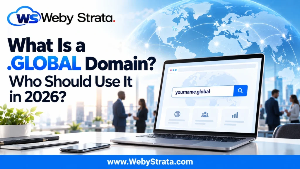 What Is a .GLOBAL Domain? Who Should Use It in 2026?