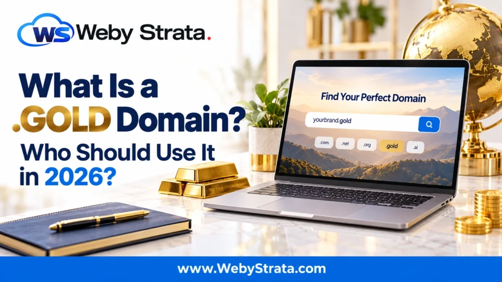 What Is a .GOLD Domain? Who Should Use It in 2026?