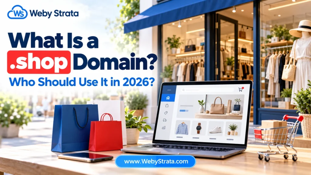 What Is a .shop Domain? Who Should Use It in 2026?