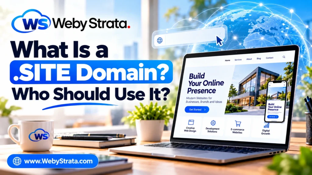 What Is a .site Domain? Who Should Use It in 2026?