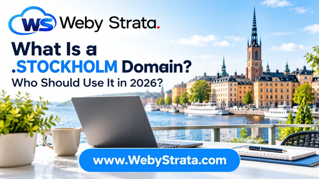 What Is a .STOCKHOLM Domain? Who Should Use It in 2026?