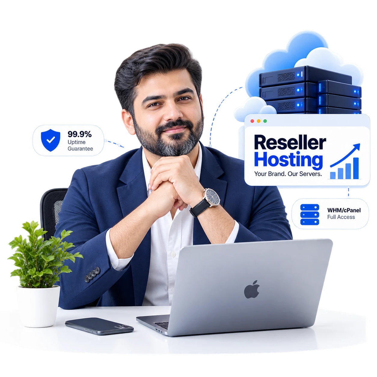Reseller Hosting WHM, cPanel and WHMCS platform